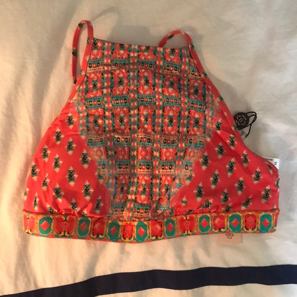 Halter bikini top